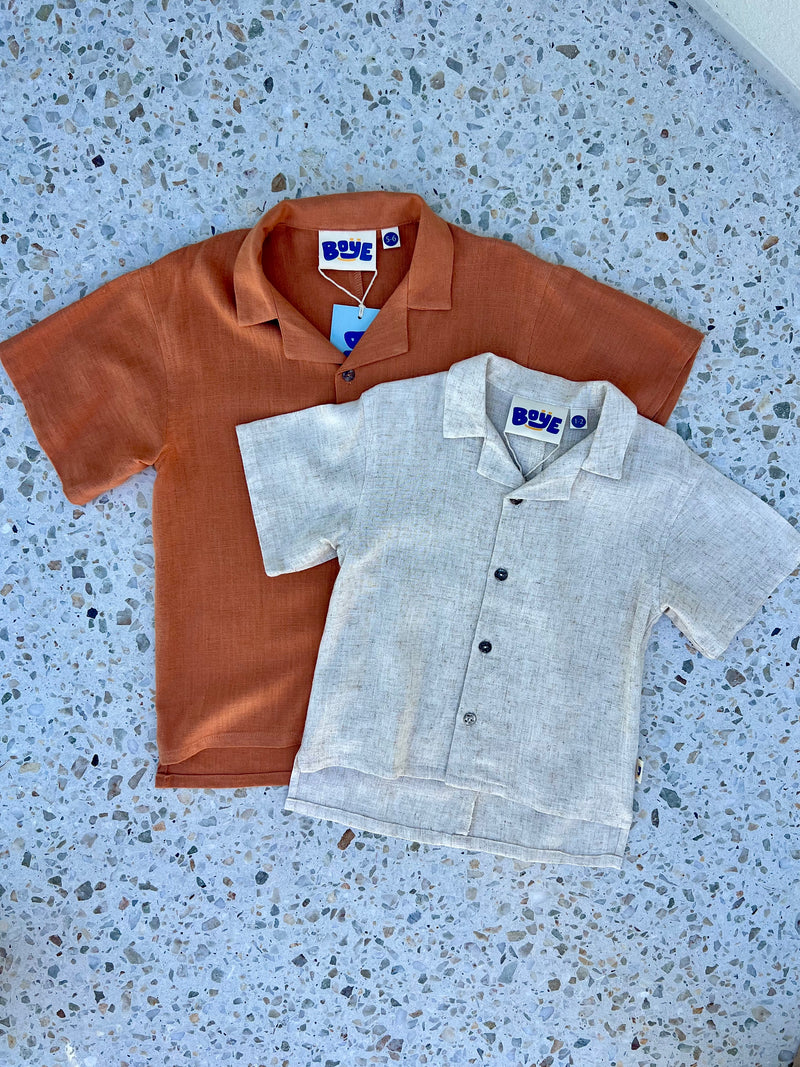 Alfi Shirt - Effortless Style, Made for Play - Rust