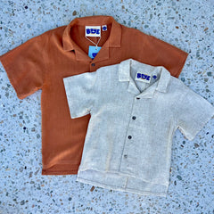 Alfi Shirt - Effortless Style, Made for Play - Rust