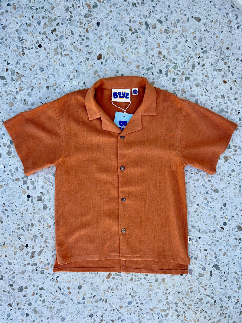 Alfi Shirt - Effortless Style, Made for Play - Rust