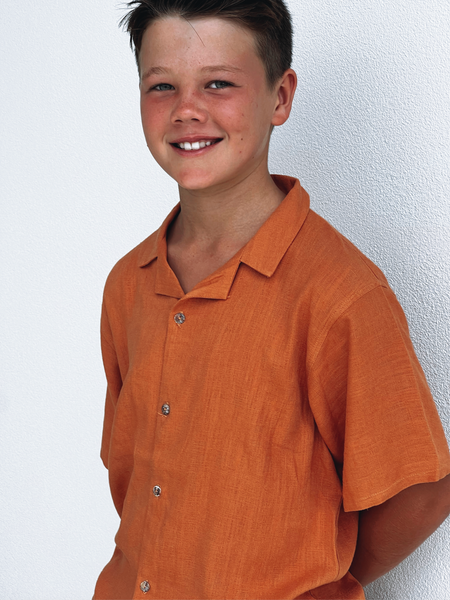 Alfi Shirt - Effortless Style, Made for Play - Rust