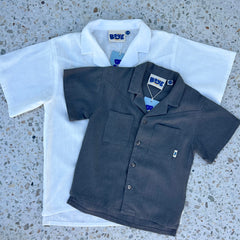Moda Shirt - Classic Style Meets Playful Ease - Charcoal