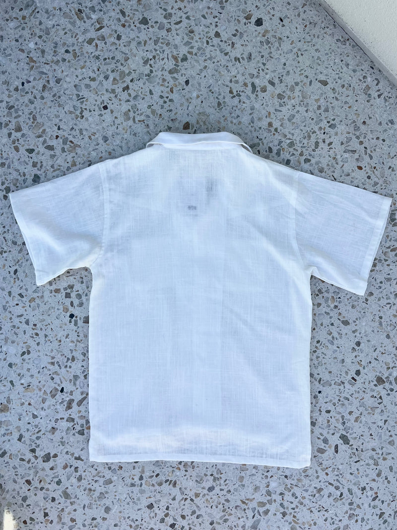Moda Shirt - Classic Style Meets Playful Ease - Off White