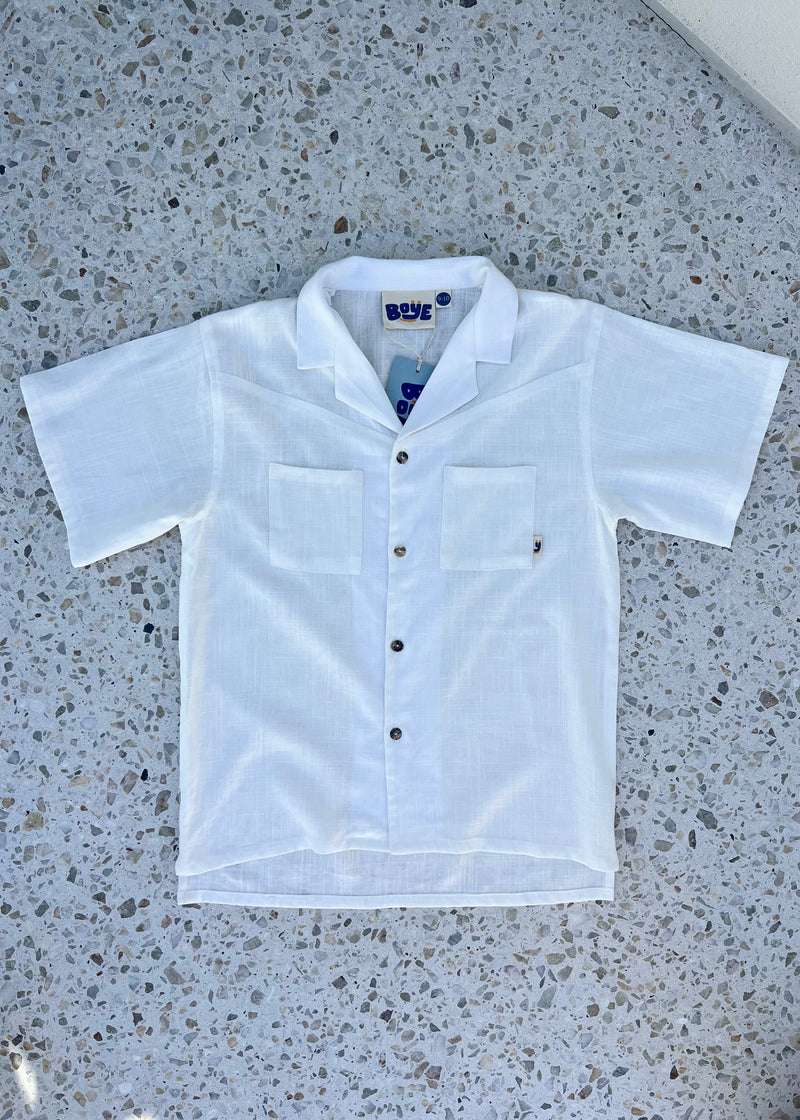 Moda Shirt - Classic Style Meets Playful Ease - Off White